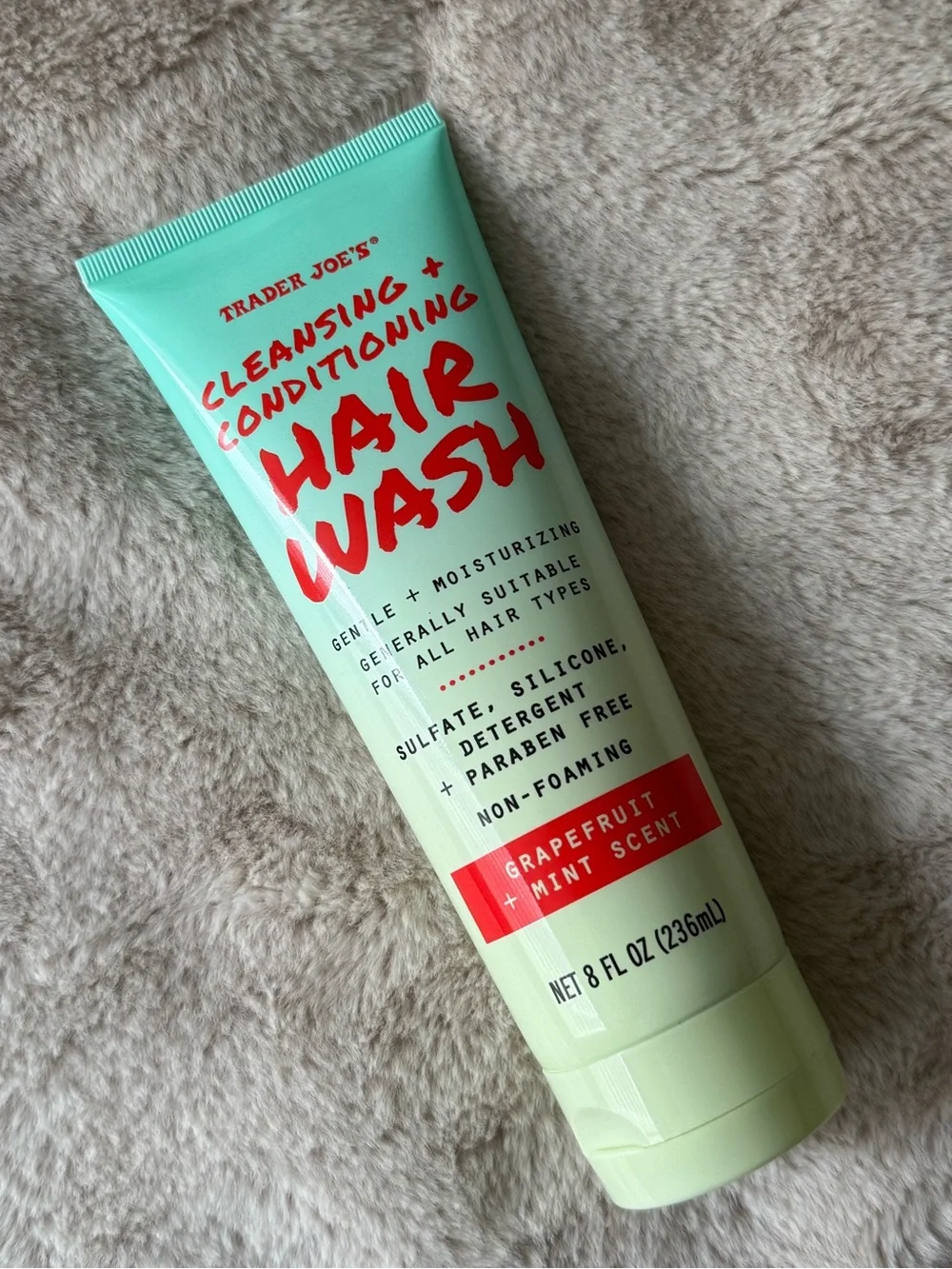 NWT Trader Joe’s Cleansing + Conditioning Hair Wash